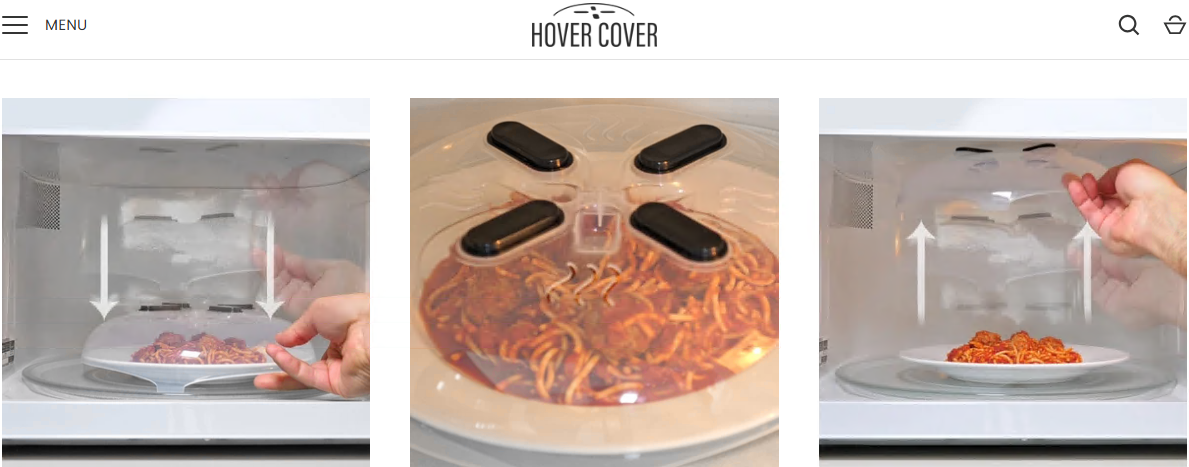 Hover Cover微波炉防溅盖：磁吸收纳结构与美国专利风险提示